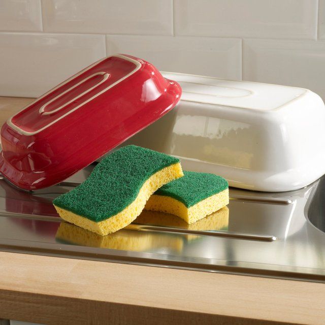 Spontex Heavy Duty Super Absorbent Sponge Scourer   2 per pack