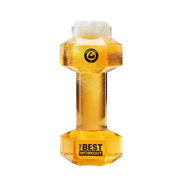 #Winning Dumbbell Beer Glass V2 - McGrocer