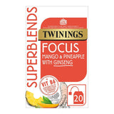 Twinings Superblends Focus 20 Tea Bags GOODS Holland&Barrett   