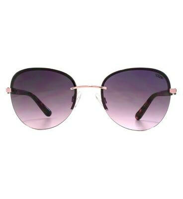 Suuna Woman Sunglasses - Semi Rimless Pink Frame GOODS Boots   