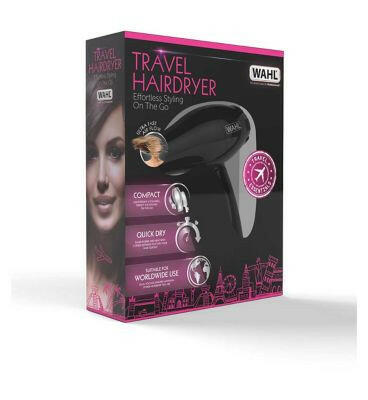 Wahl Hair Dryer Travel Black Haircare & Styling Boots   