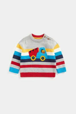 Striped Truck Jumper GOODS Boots   