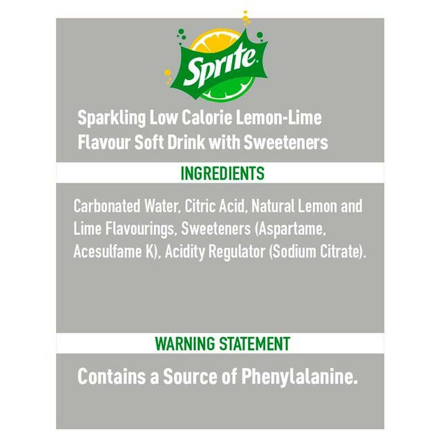 Sprite No Sugar GOODS ASDA   